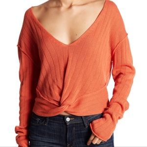 Free People Got me Twisted Sweater